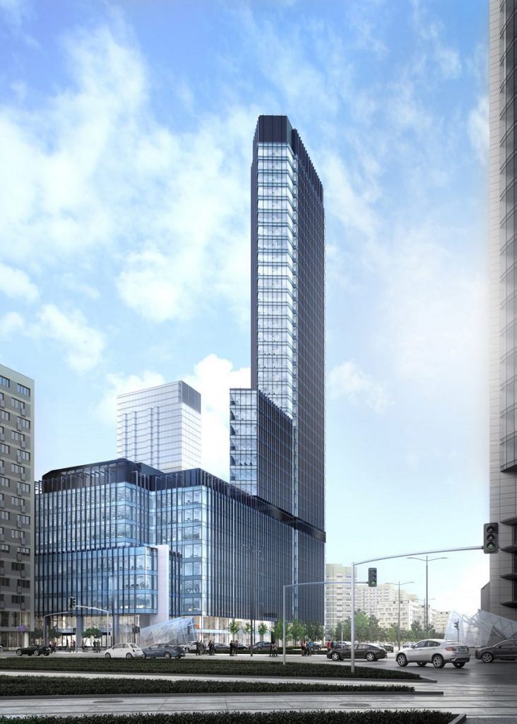 SkySawa - wizualizacja