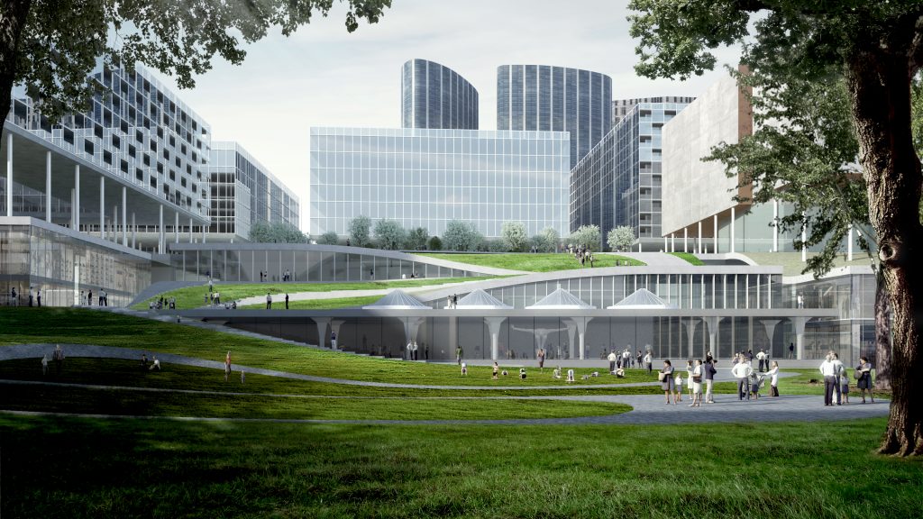 Towarowa 22, projekt: Bjarke Ingels Group