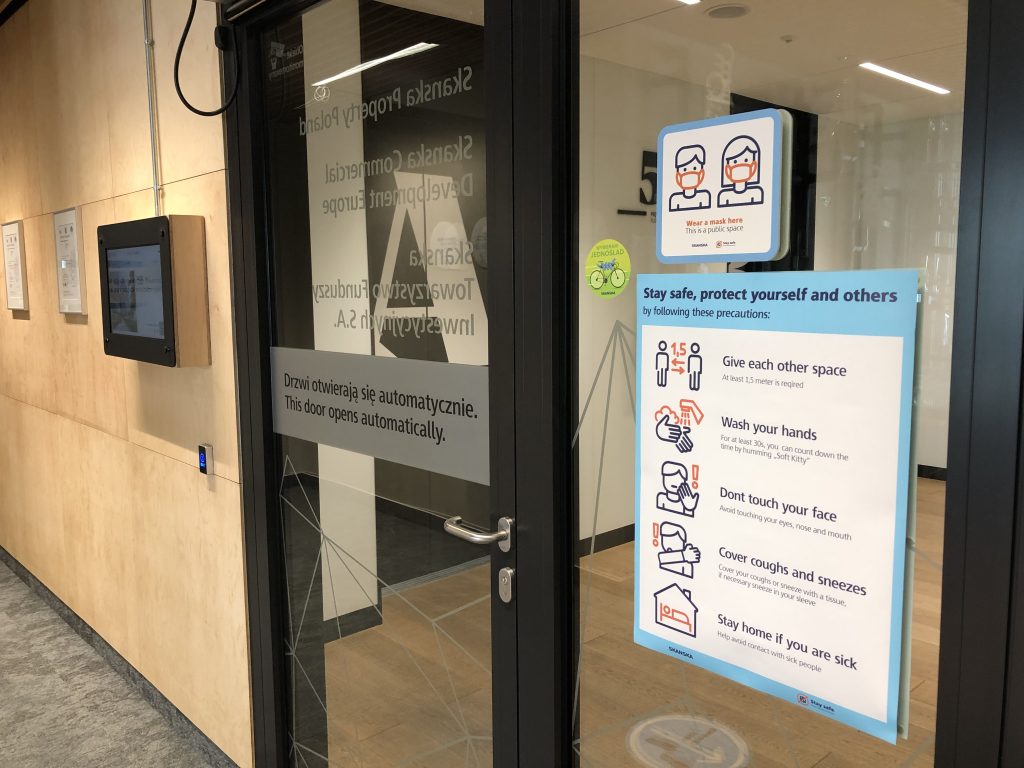 Skanska a wirus pandemia