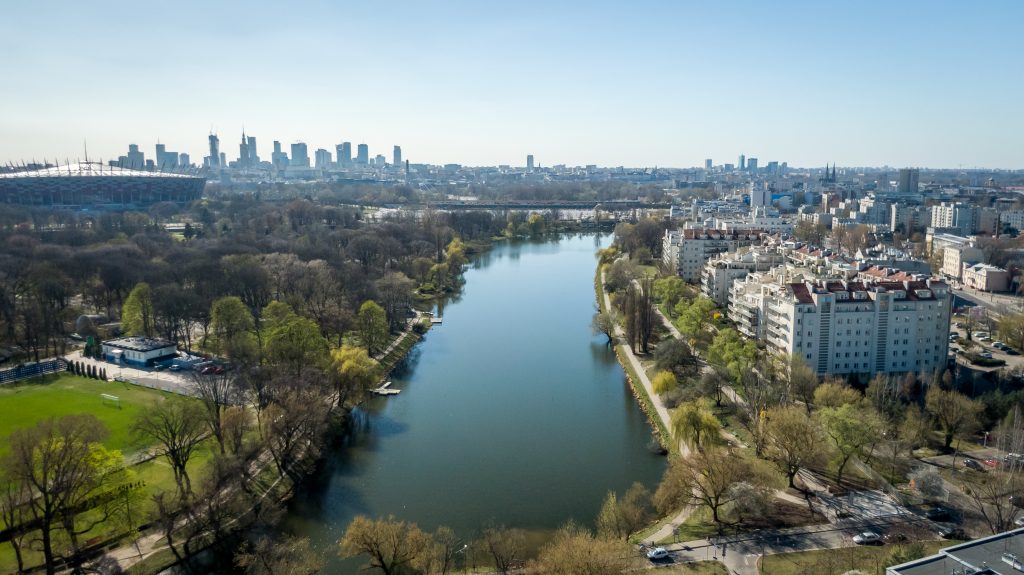 Warszawa - video skyline