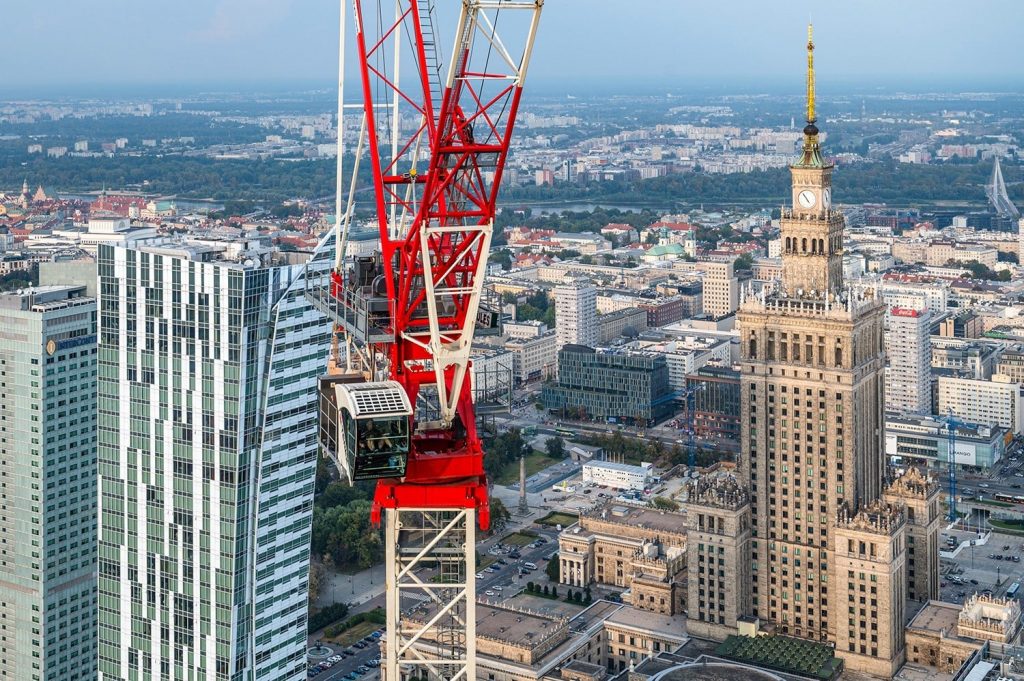 Żurawie nad Varso Tower