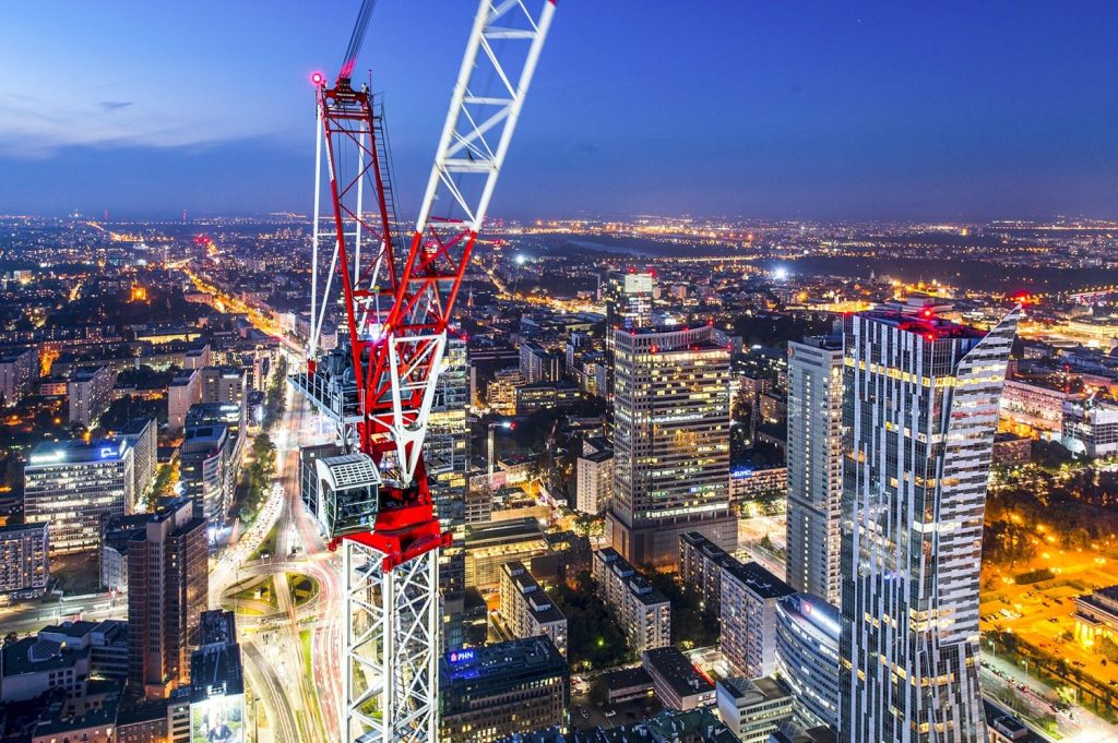 Żurawie nad Varso Tower