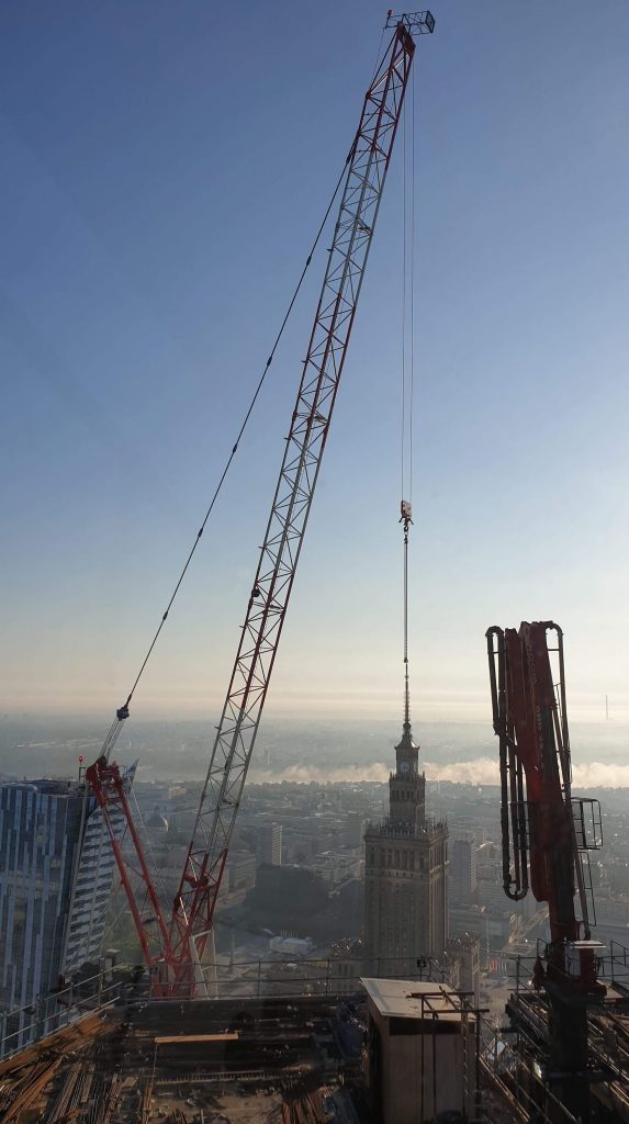 Widok z żurawia