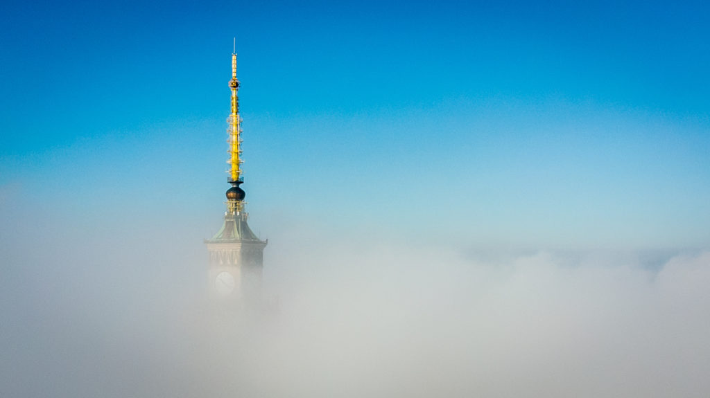 Zdjęcia - Warszawa we mgle