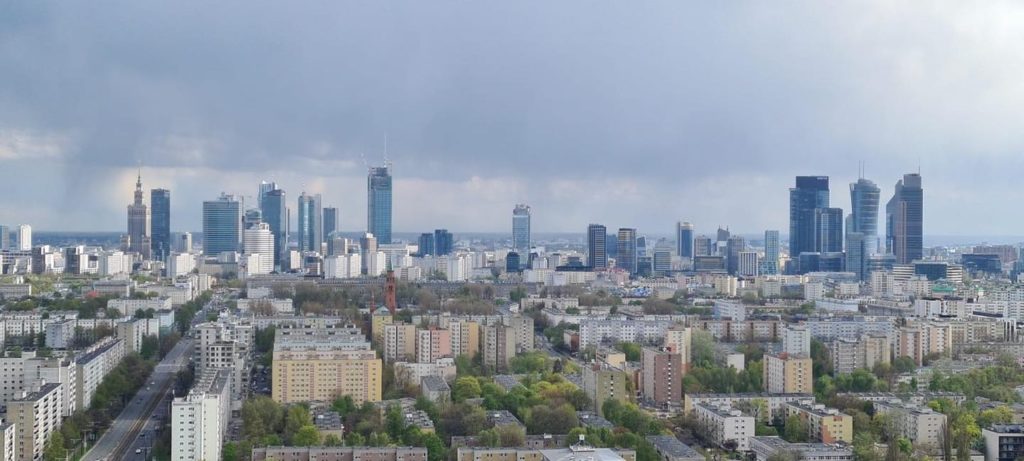 Warszawa i jej wieżowce