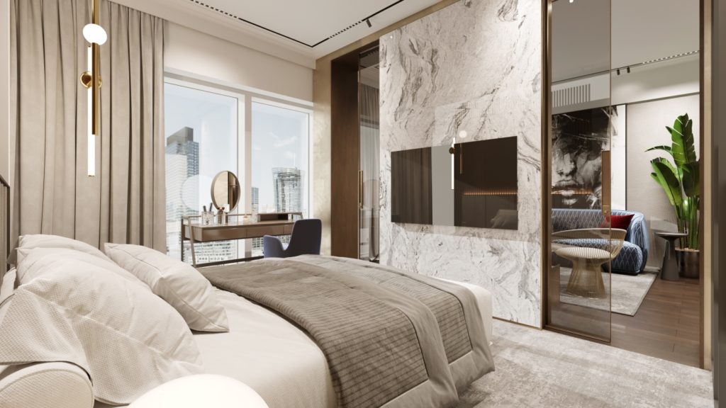 Zlota 44, wizualizacja