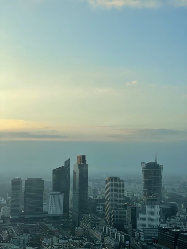 Widok na Rondo Daszyńskiego