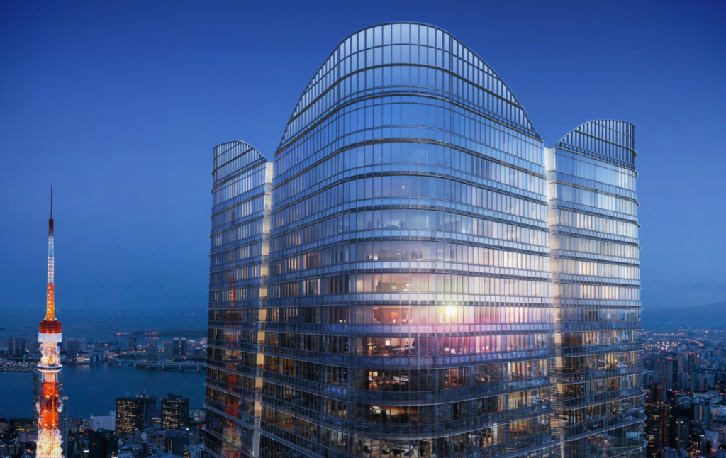 A District w Japonii, wizualizacja