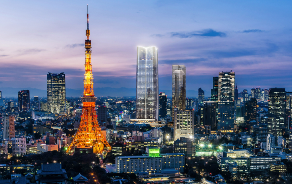 A District w Japonii, wizualizacja