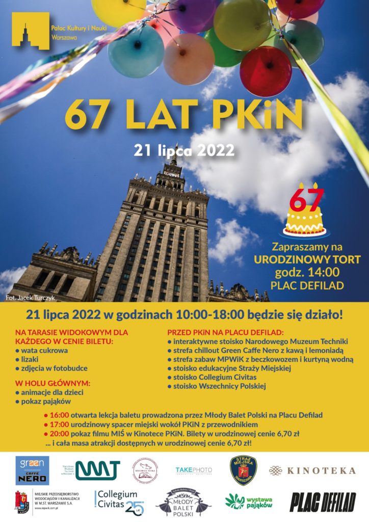 Pałac Kultury i Nauki, 67 urodziny