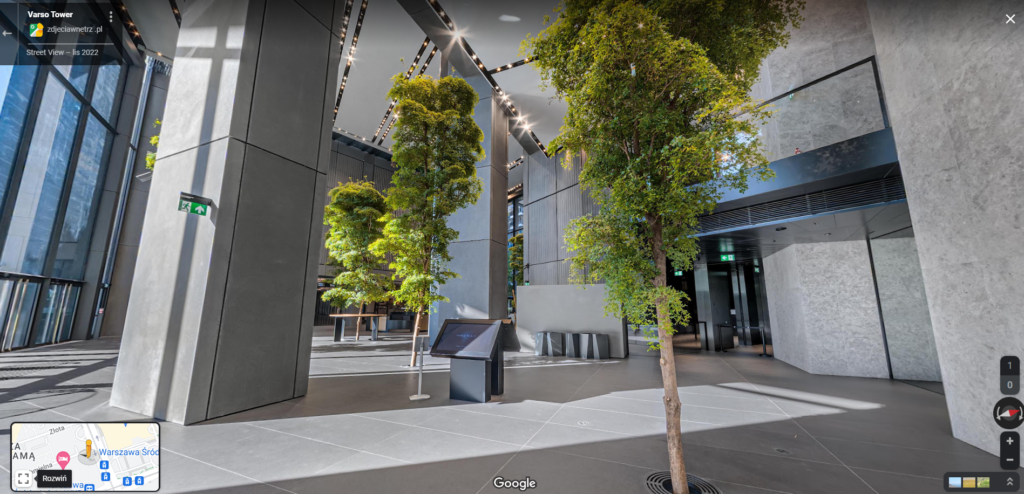 Wirtualny spacer po Varso Place