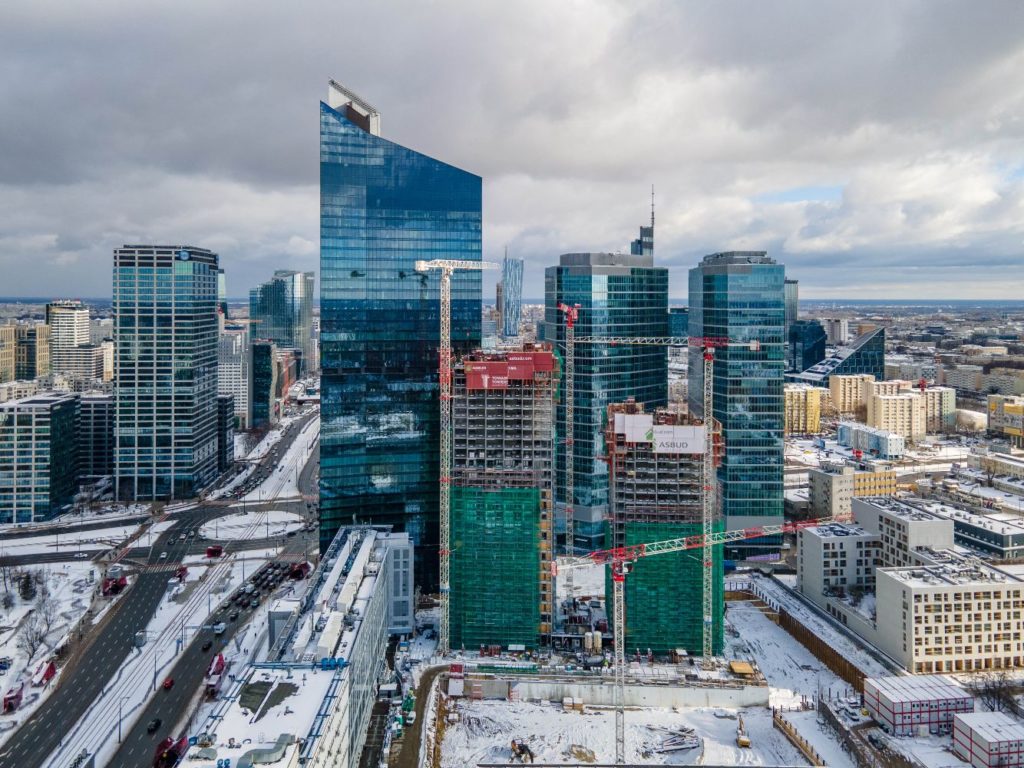 Towarowa Towers wkrótce z wysokością docelową