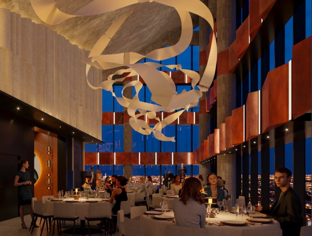 Villa Foksal w chmurach