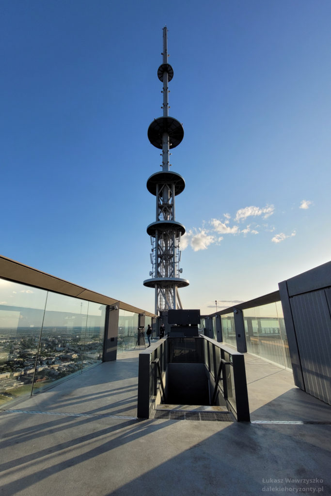 Taras widokowy Varso Tower. Fot. Łukasz Wawrzyszko.