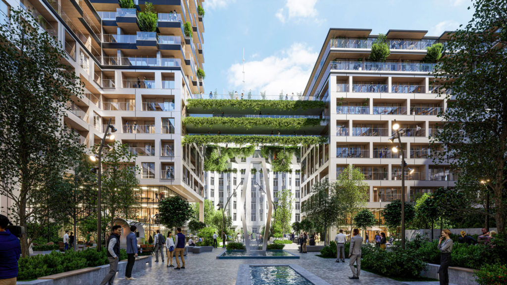 Mixed-use projekt od Cavatina