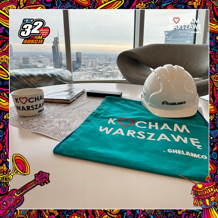 Ghelamco dla WOŚP: Zwiedzanie budowy wieżowca The Bridge