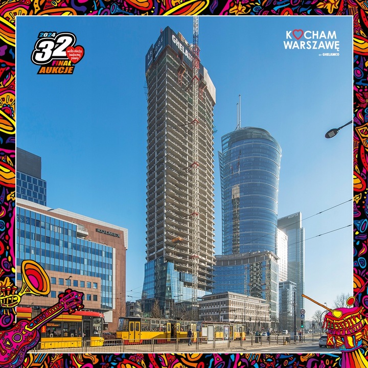 Ghelamco dla WOŚP: Zwiedzanie budowy wieżowca The Bridge