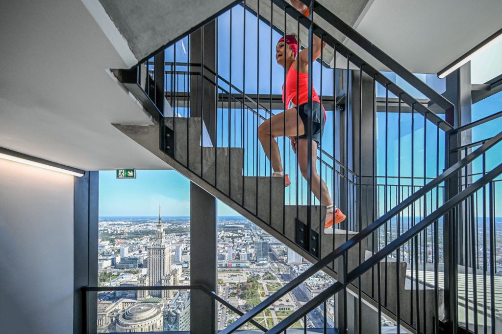 Zawodnicy podczas biegu