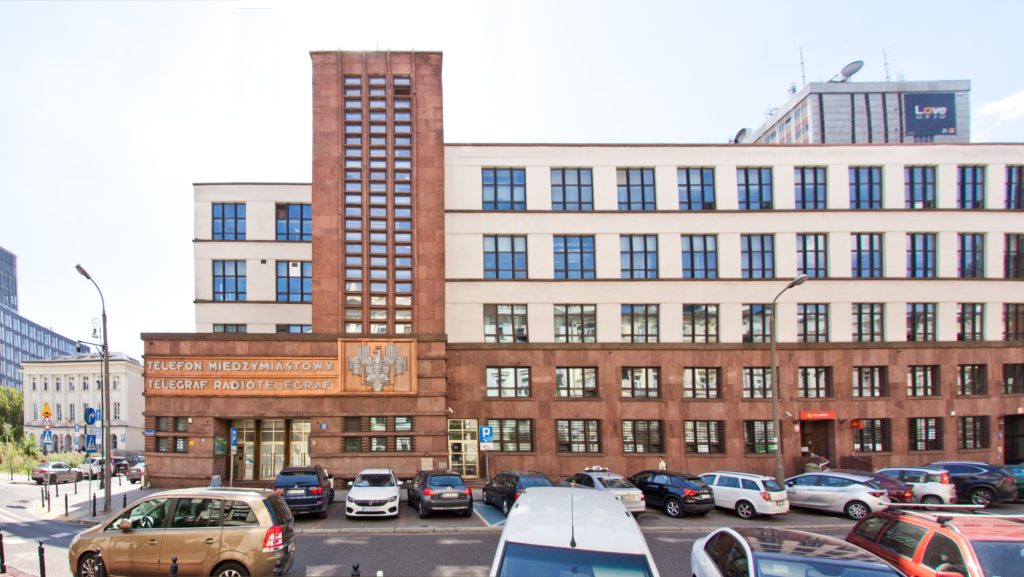 Zabytkowy Urząd Telekomunikacji. Od wizji do budowy, widok obecny. Materiały ZEITGEIST Asset Management