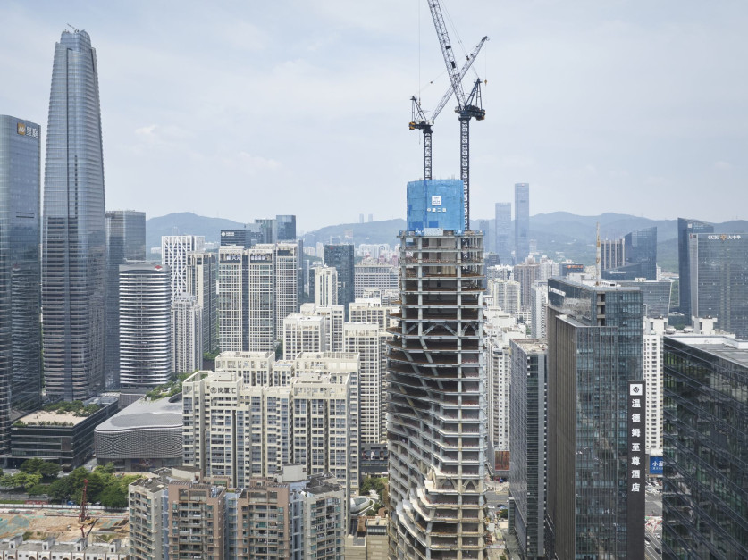 Shenzhen Institute of Financial Technology Tower. Realizacja jednego z najnowszych projektów autorstwa Zaha Hadid Architects