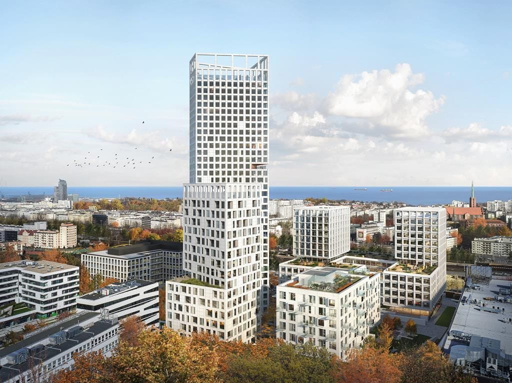 Rusza budowa SkyCity w Gdyni. Jego dominantą 120-metrowy wieżowiec