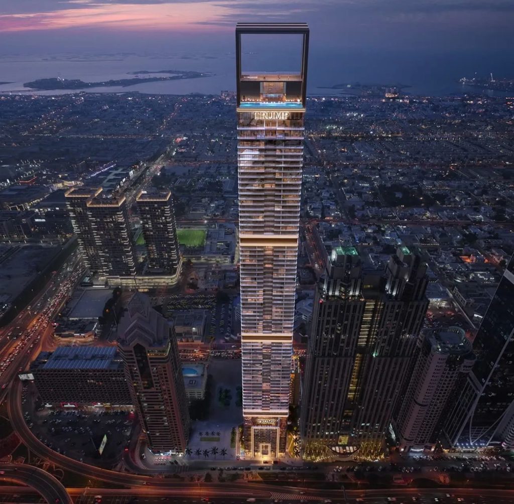 Trump Tower Dubai – luksus w stylu Trumpa i… najwyżej położony basen w Dubaju?