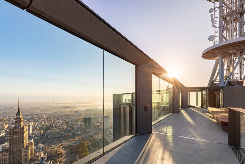 Highline Warsaw już otwarte! Nowa atrakcja na szczycie Varso Tower